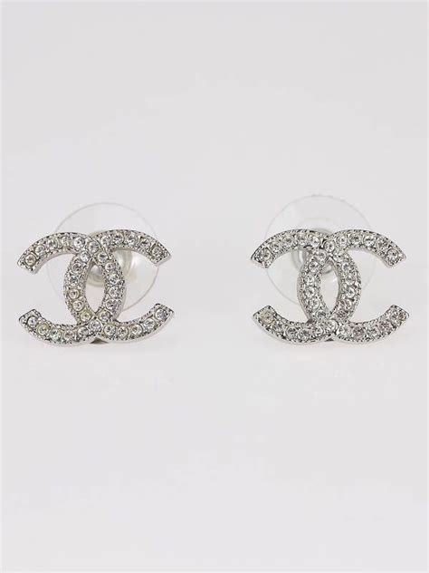 chanel red earrings|chanel swarovski earrings.